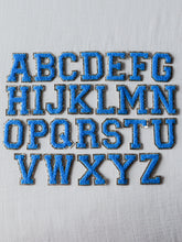 Small Letter Patch - Glacial Blue